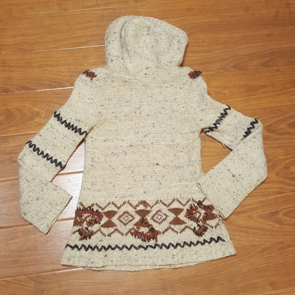 FREE PEOPLE Printed Poncho - Size X-Small - Picture 4 of 4